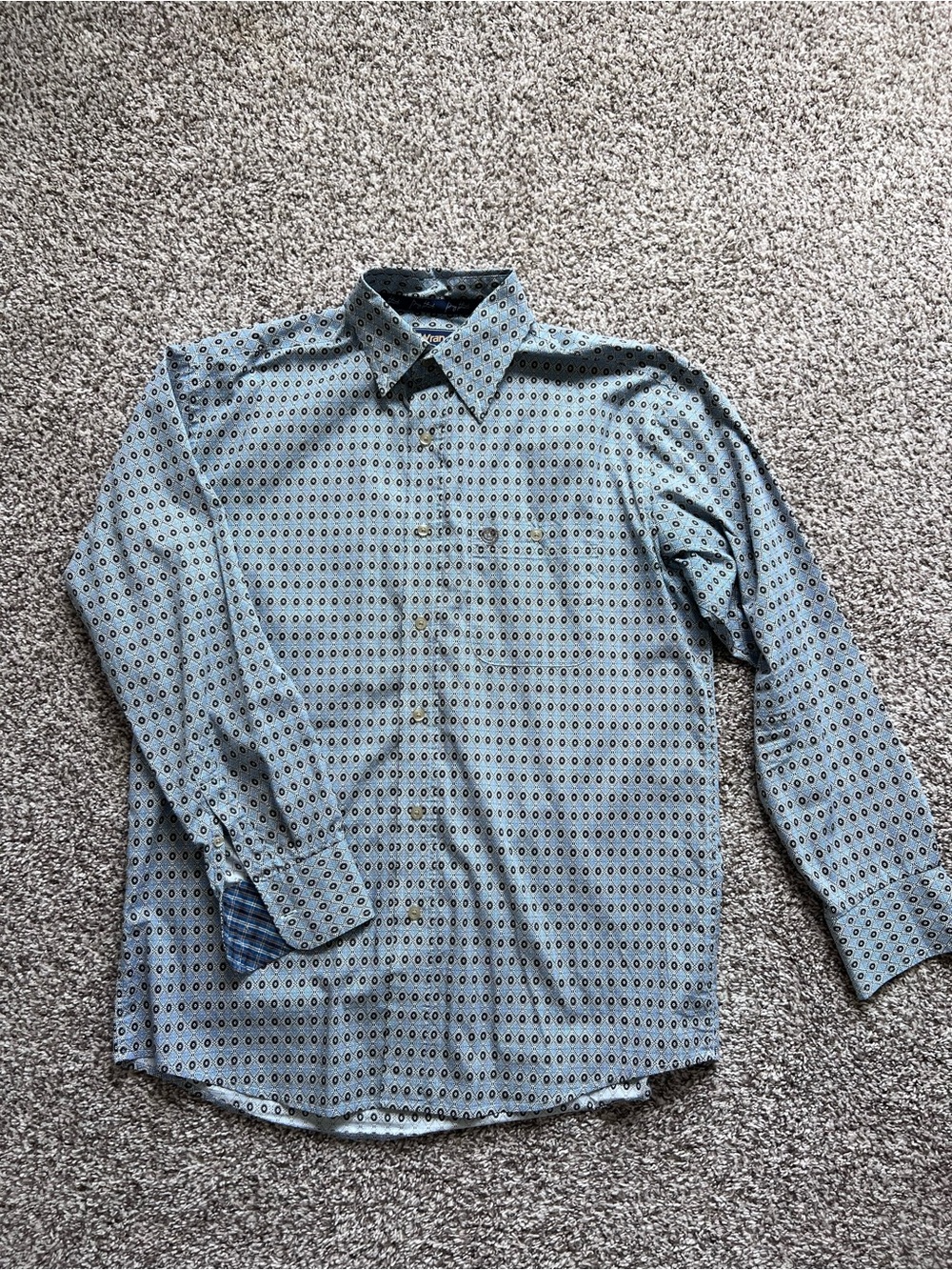 Wrangler George Strait Collection men's medium western long sleeve button up
